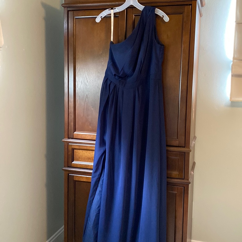 Bridesmaid Dress from David’s Bridal. Marine - size 14
